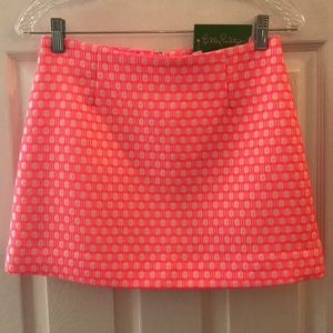 Lilly Pulitzer Neon Pink Skirt